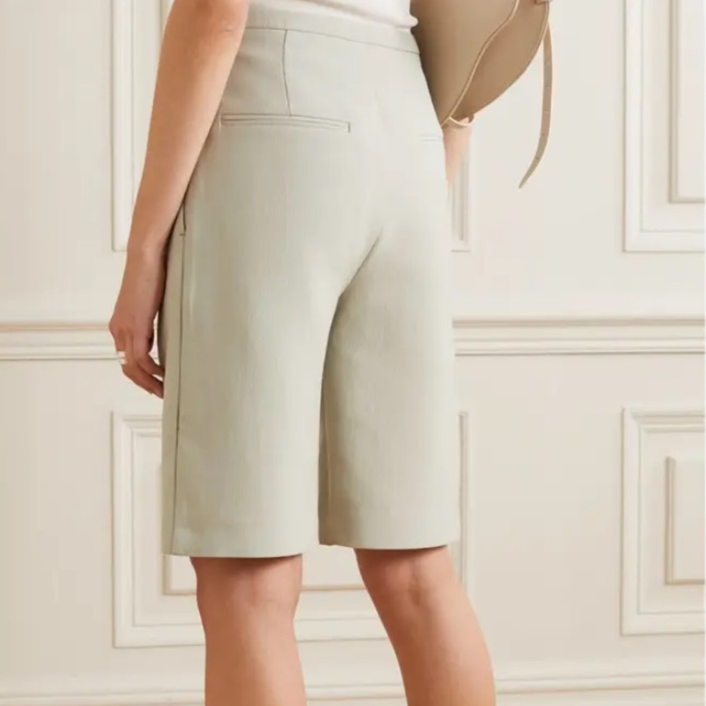 Toteme Gray Tailored Bermuda Shorts size L - Picture 2 of 10